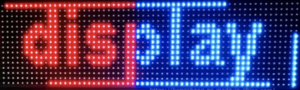 RED BLUE P10 LED MODULE
